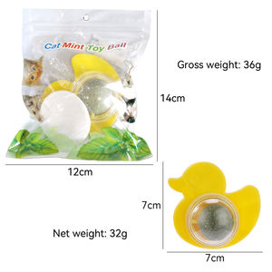Bola de hierba gatera Licks <span class=keywords><strong>Lico</strong></span> Sticky spinning Bola de menta madera día Polygonum eliminación de bolas de pelo moler los dientes Limpieza de dientes - Product Image 5
