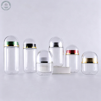 Bocaux à vis en PET de qualité alimentaire, hermétiques, écologiques, 35 ml, 75 ml, 105 ml, format voyage, pour crème corporelle, miel, collations, échantillons