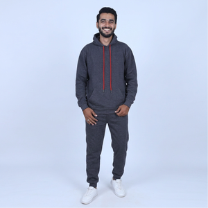 Conjuntos Deportivos de Alta Calidad 100% Algodón, Sudaderas con Capucha Personalizadas, Ropa Deportiva Cómoda para Hombre, con Capucha Sólida para Invierno - Product Image 1