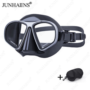 <span class=keywords><strong>Masque</strong></span> de <span class=keywords><strong>plongée</strong></span> en apnée professionnel en silicone ultra-fin pour adultes avec cadre en alliage d'aluminium <span class=keywords><strong>et</strong></span> lentilles en verre à faible volume - Product Image 4