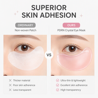 Masque Patch Contour des Yeux Hydratant et Raffermissant au Collagène DNA PRDN, Anti-Rides, Réduit les Cernes, Peaux Sensibles