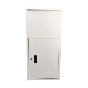 Boîte aux lettres extérieure sécurisée, robuste, en acier inoxydable, autoportante, étanche, antirouille, antivol, avec serrure à clé, spacieuse - Product Image 2
