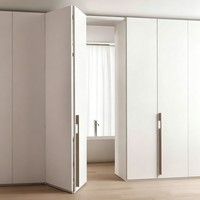 Lemari Dapur Putih Modern RTA Desain Shaker untuk Apartemen, Vila, Hotel, Proyek Rumah, Renovasi, Kontraktor, Pembangun