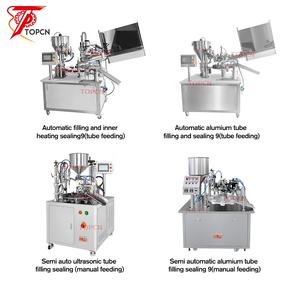 Machine de remplissage et de scellage de tubes pour crème solaire double station, lotion corporelle, crème pour le visage, fond de teint liquide - Product Image 5
