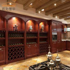 Mueble Bar para Vinos de Estilo Antiguo para el Hogar, Servicio OEM Directo de Fábrica - Product Image 6