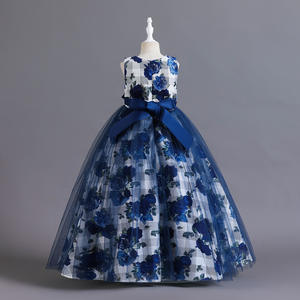 2023 spettacolo Vintage festa prima <span class=keywords><strong>damigella</strong></span> d'onore abbigliamento per bambini abito da sposa <span class=keywords><strong>bambina</strong></span> bambino Vestido adolescente - Product Image 2