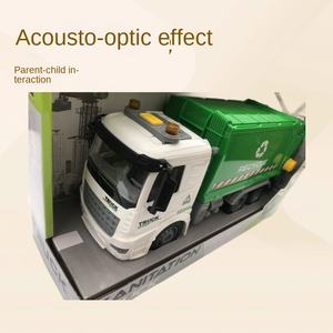 Cross-border di plastica frizione <span class=keywords><strong>camion</strong></span> della spazzatura giocattoli per bambini inerzia secchio di smistamento servizi igienico-sanitari ingegneria giocattoli per auto - Product Image 5