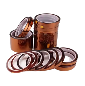 Lembaran Kertas Transfer Tahan Suhu Tinggi Lebar 2-Inci, Pita Panas Thermo <span class=keywords><strong>PI</strong></span> Silicone Capton, Pita Poliimida PET Die Cut - Product Image 1