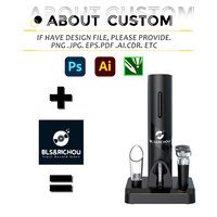 Ouvre-bouteille électrique automatique multifonctionnel USB rechargeable personnalisé avec logo – Offre spéciale ouvre-bouteille automatique