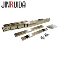 Rail coulissant en alliage d'aluminium épaissi JINRUIDA pour table à manger escamotable, quincaillerie télescopique pour extension de bureau ou îlot