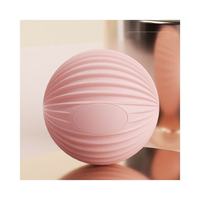 Balle de massage portable en silicone texturée pour la libération des points de déclenchement myofasciaux des pieds, du dos et du cou