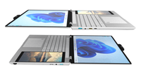 Laptop Dual Screen 15 + 7 N100, Notebook Baru Ultra ramping 16Gb 32Gb Ram 1Tb 2Tb Ssd serbaguna