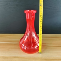Usine En Gros À La Main Grandes Bouteilles En Verre Alpha Narguilé 26cm Bouteille En Verre Fumée Shisha Base En Verre