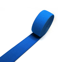 Offre Spéciale : Bande élastique en polyester simple face de 3,1 cm pour la confection de ceintures de vêtements, accessoires de bagages et la production textile.
