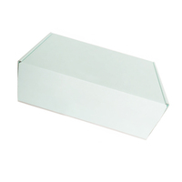 Emballage mobile de livraison à plat boîte postale d'expédition ondulée avec logo imprimé logo personnalisé emballage de soins de la peau vert clair accepter