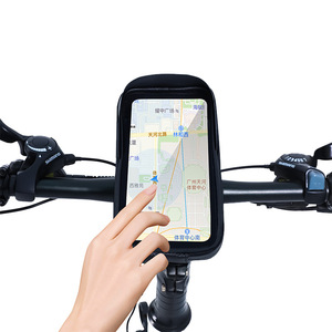 Bolsa elegante para manillar de bicicleta, alforja para pantalla táctil, soporte para teléfono - Product Image 3