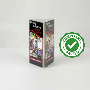 High Quality New Style Acrylic Rotating Restaurant Menu <b>Stand</b>/acrylic Hotel Sign Display <b>Stand</b> - Product Image 1