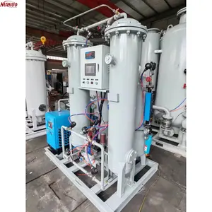NUZHUO lastik şişirme 95%-99% azot üretim tesisi güvenilir endüstriyel 20nm 3/h PSA N2 yapma makinesi