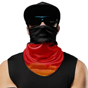 High Quality Printed Cooling Outdoor Triangle Bandana Scarf Face Cover With Ear Loop Best Selling Custom Head Kerchief