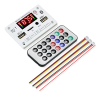 Módulo de Decodificación MP3 de 12V Blue5.0, Reproductor MP3 USB Inalámbrico para Auto, Ranura para Tarjeta TF, USB FM con Micrófono, Control Manos Libres JX-810BT