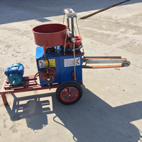Machine d'enrobage de semis de pastèque 220V moteur modèle de chariot mobile