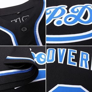 Custom Baseball Jersey Personalized Two Tone Button <b>Down</b> Unisex Adult Youth Breathable Sublimated Softball Uniform - Product Image 6