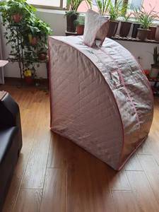 Tienda de vapor portátil para SALA DE Sauna con sombrero, olla de vapor de 2,0 L, baño adelgazante, Spa, soporte de Metal de acero inoxidable fuerte, nuevo modelo Popular - Product Image 3