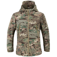 Vestes de chasse et de randonnée en plein air, tactiques, softshell 3 en 1, polaire, imperméable, coupe-vent