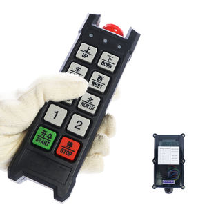 Factory Intelligence 8 Single Speed Buttons Industrial Lift And Hoist Industrial Wireless <b>Remote</b> <b>Control</b> - Product Image 1
