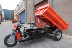 HuanSheng Shil Artisanal Mining EK 4 Ton Mini Dumper Elettrico con Motore AC da 10kW per Miniera - Product Image 2