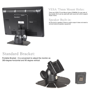 Feelworld fw819aht màn hình cảm ứng màn hình hiển thị 8 "TFT LCD cấp công nghiệp với HDMI VGA DVI nhà máy trực tiếp - Product Image 3