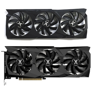 Ventilateur de refroidissement d'origine 85MM 4 broches T129215SU DC 12V 0.5A RX6700 pour <span class=keywords><strong>XFX</strong></span> <span class=keywords><strong>RX</strong></span> <span class=keywords><strong>6700</strong></span> <span class=keywords><strong>XT</strong></span> 12GB Snow Wolf Edition - Product Image 1