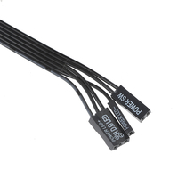 USB2.0 Ganda USB 2.0 + TYPE-C + Mikrofon + Audio, Aksesori Komputer Multifungsi dengan Catu Daya Langsung dari Pabrik
