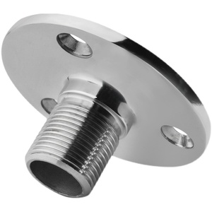 316 Stainless Steel Antenna Mount Marine VHF Radio Base <b>Bracket</b> - Product Image 1