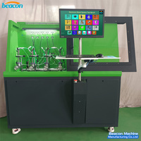 Banco de Pruebas para Inyectores Common Rail CR304, 2400 Bar, Prueba Simultánea de 4 Inyectores, para Inyectores Solenoide y Piezoeléctricos, Equipo de Reparación Diésel