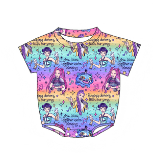 Baju Merangkak Bayi RTS, Kaos Bambu Bayi, Romper Balita Lengan Pendek, Onesie Motif Kartun, Piyama Bayi Baru Lahir, Baju Merangkak Anak - Product Image 4
