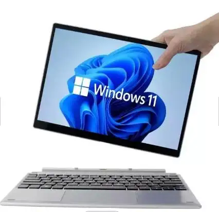 Intel Celeron J4125 Touchscreen Laptop Großhandel 12,3 Zoll 2 in 1 Student Netbook Computer Günstige Mini-Computer für Unternehmen
