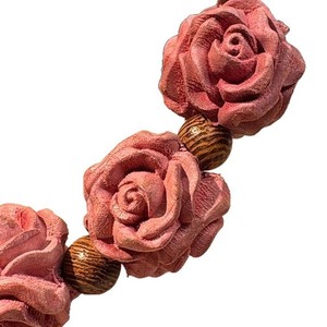 Blood Cypress Rose <b>Bracelet</b> Women's Fashion Jewelry Gift For Homes Gardens Offices Religious Temples - Product Image 5