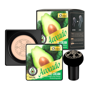 Beauty Girl-maquillaje de aguacate con cabeza de seta, cojín de aire, base hidratante, maquillaje brillante, crema <span class=keywords><strong>BB</strong></span> blanqueadora - Product Image 1