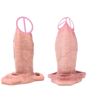 Extensor de Pene Realista Ultra, Funda Reutilizable para Pene, Dildo, Condón, Retrasador de Eyaculación, Alargador de Pene, Artículos para Adultos, Juguetes Sexuales para Hombres - Product Image 2