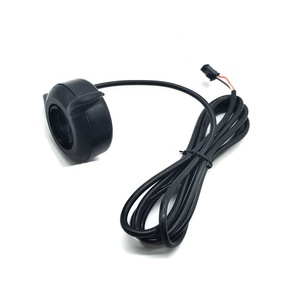 Poignée de pouce de <span class=keywords><strong>vélo</strong></span> électrique Ft-21X connecteur SM accélérateur de scooter électrique accessoires d'accélérateur de bouton de doigt - Product Image 4