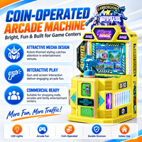 Nouvelle Machine de Jeu d'Arcade Électrique Commerciale en Métal Mecha Alliance, Machine de Course de Voitures à Monnayeur pour Centres de Jeux