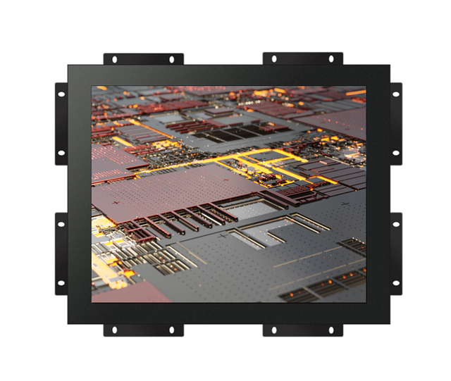 10.4 Inch Capacitive 10 Touch Points IP65 LCD Open Frame Wall Mount Embedded Industrial Touch Screen Monitor