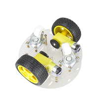 Coche Inteligente OKY5026 con Motor DC, Rueda Inteligente para Coche, Kit de Carrocería Inteligente para Coche