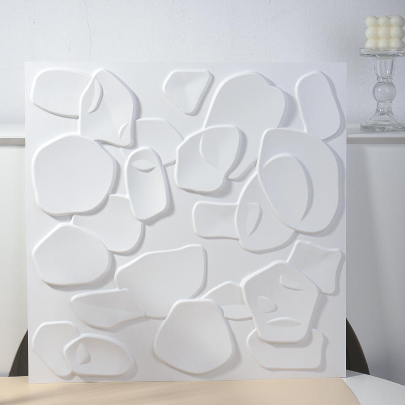 Panel-d133ผนัง3D-ชิปเดี่ยวขนาด50*50ซม