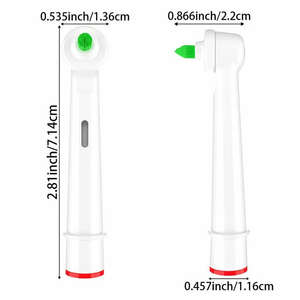 Têtes de rechange pour <span class=keywords><strong>brosse</strong></span> interdentaire orthodontique pour <span class=keywords><strong>brosse</strong></span> à dents électrique Ortho & Power Kit avec 2 embouts en plastique - Product Image 5
