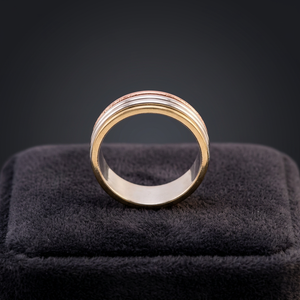 Natural Meditation <b>Spinner</b> 925 Wholesale Sterling Silver Handmade Two Tone Brass <b>Ring</b> Jewelry Wholesale Factory Price - Product Image 3