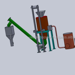 Planta de Gasificación de Biomasa de Madera de 100kw, Gasificación de Astillas de Madera, ISO9001, VEERA BIOPOWER, Acero Inoxidable SVE40 <15% - Product Image 3