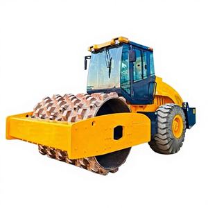 Bloque Convexo Removible para Construcción de Empalmes de Pavimento Sólido, Compactación de Suelo Cohesivo, Rodillo de Impacto con Garra, Bomba de Motor, Fácil Mantenimiento - Product Image 1