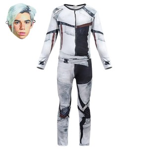 HESPER <b>TV</b> & Movie Costume Jay Carlos Descendants 3 Costumes Jumpsuit Halloween Christmas Party Cosplay Outfits With Gloves - Product Image 2